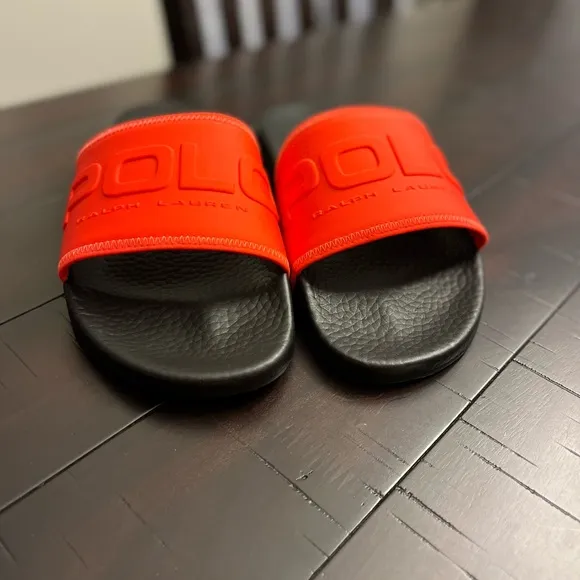 Polo Sport Ralph Lauren Neoprene Slides Sandals Shoes shower beach Men’s Size 11