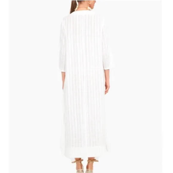 POMANDER PLACE White Carolina Caftan