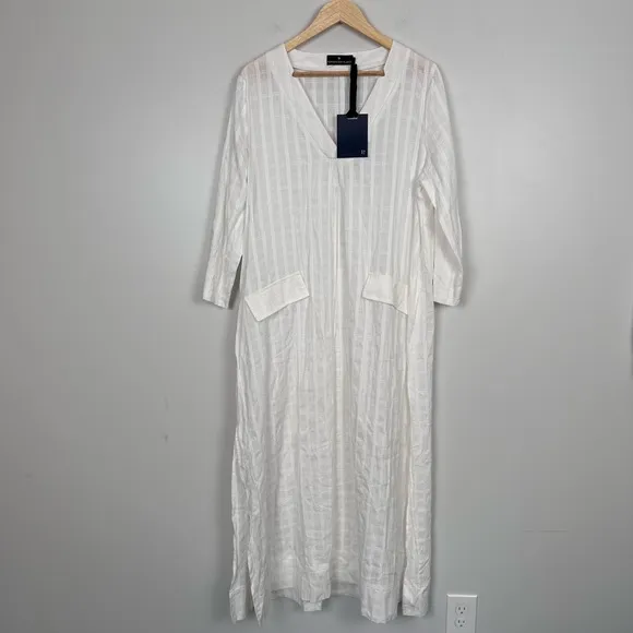 POMANDER PLACE White Carolina Caftan
