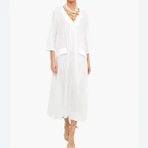 POMANDER PLACE White Carolina Caftan