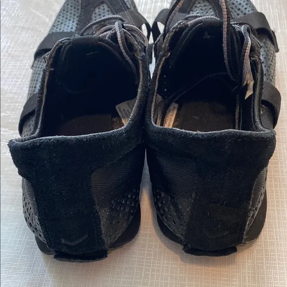 Pony Gate Vintage 2000th Y2K Men’s Sz 9 Black Mesh Leather Suede Light Sneakers
