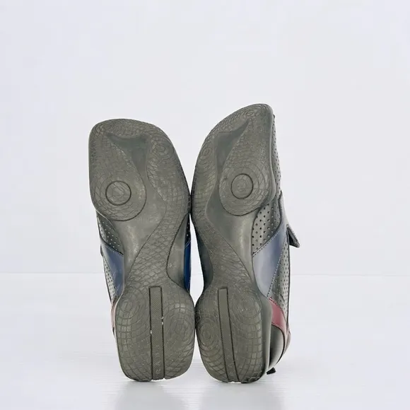 Prada Black Leather Slip-On Loafers
