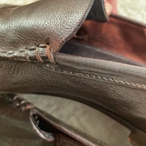 PRADA Chocolate Brown Sleek Loafers with Character