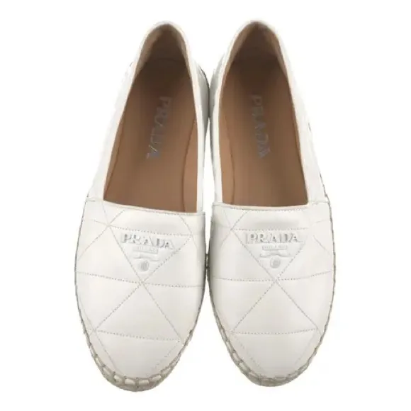 Prada Leather espadrilles
