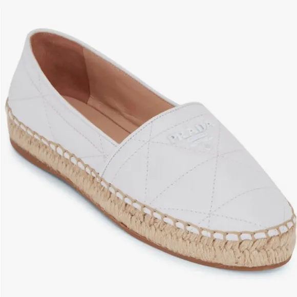 Prada Leather espadrilles
