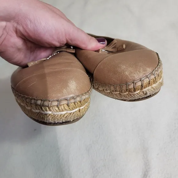 Prada Leather Espidrilles Loafers
