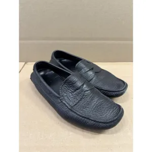 Prada Women's‎ Black Leather Loafers Size 6