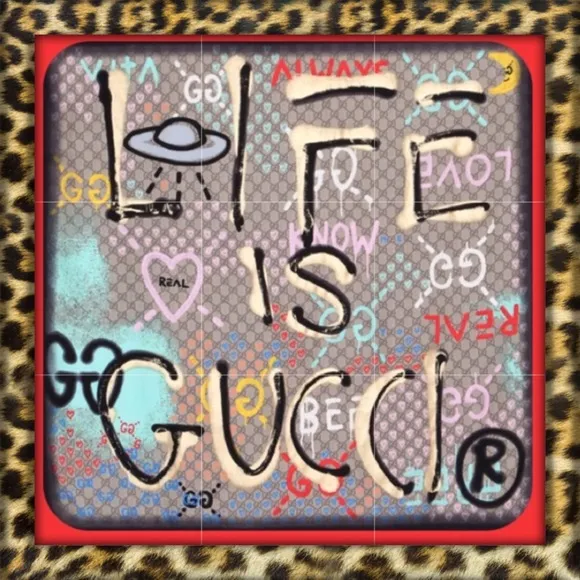 👑✅PRICE FIRM✅NO OFFERS SUPER SALE!! 👑AUTHENTIC Gucci Leopard Espadrille
