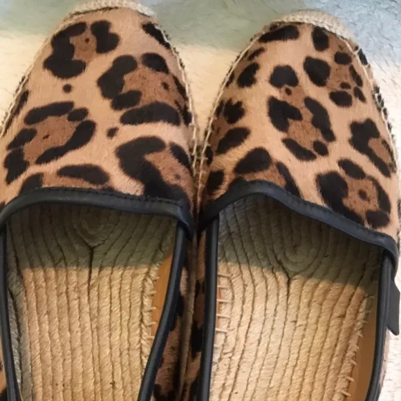 👑✅PRICE FIRM✅NO OFFERS SUPER SALE!! 👑AUTHENTIC Gucci Leopard Espadrille