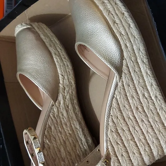 PRODUCT Inc International Concepts Masin Closed-Toe Wedge Espadrilles,Used once