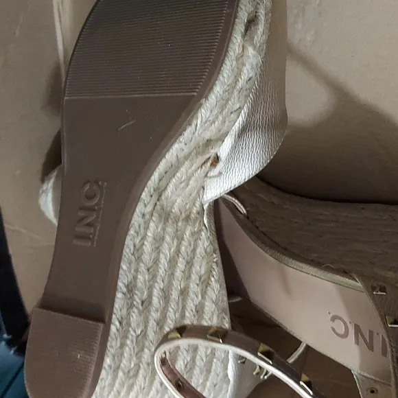 PRODUCT Inc International Concepts Masin Closed-Toe Wedge Espadrilles,Used once