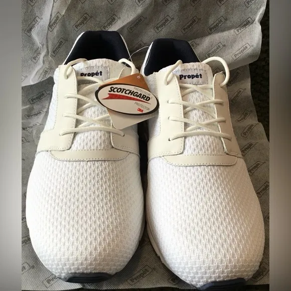 Propet Men’s Stability X Sneakers Breathable Mesh/Leather Upper; Size 13, XX(5E)