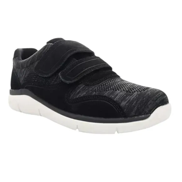 Propet Women's Sally Knit Sneakers Black Size 7 XW