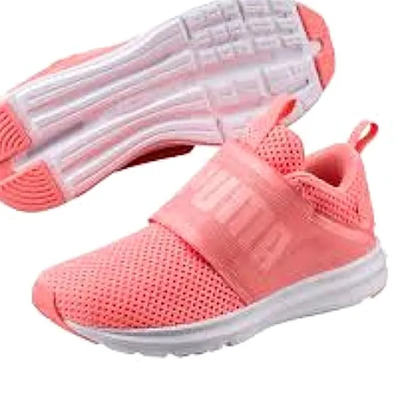 PUMA Enzo Mesh Knit Slip-On Lace-Up Velcro Sneakers NWT