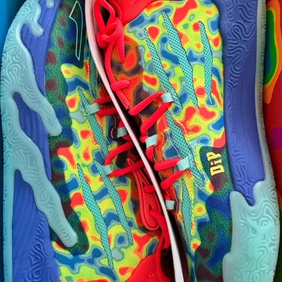 Puma LaMelo Gutter Cat Gang New With Box And Laces