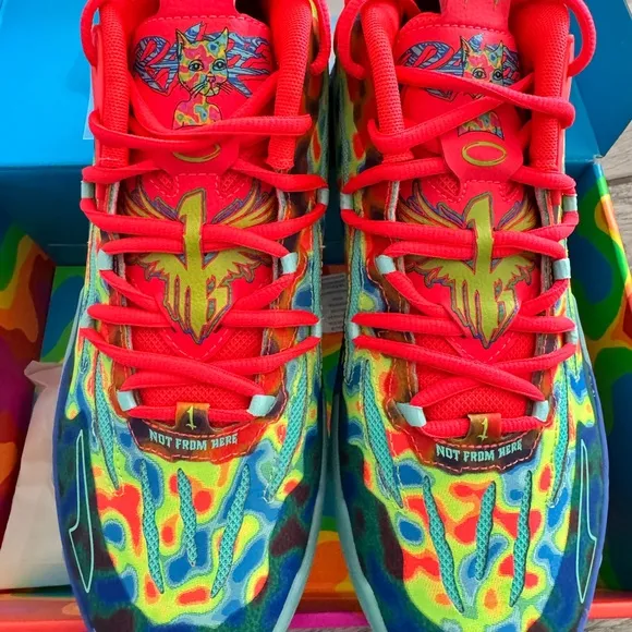 Puma LaMelo Gutter Cat Gang New With Box And Laces