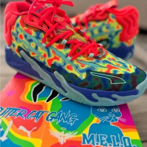 Puma LaMelo Gutter Cat Gang New With Box And Laces