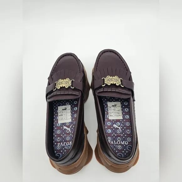 Puma Palomo X Nitefox Loafers Lather Casual Shoes 386683-01 Men’s Size 6.5 NEW