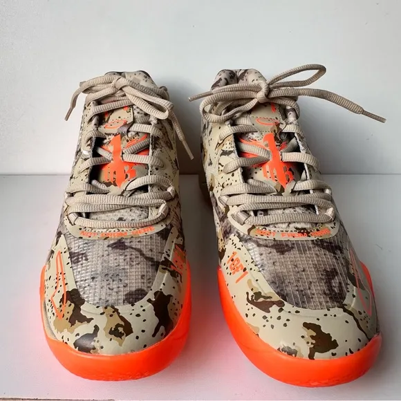 Puma Rare Brand New 🔥Men’s Orange And Shades Of Green Camouflage Size:10