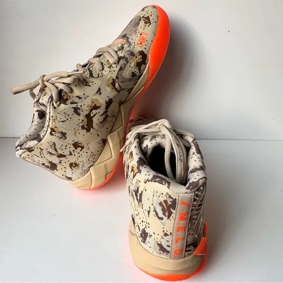 Puma Rare Brand New 🔥Men’s Orange And Shades Of Green Camouflage Size:10
