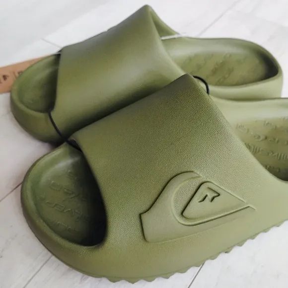 QUIKSILVER NEW Boys Cloud Break Slides Slip-on Sandals