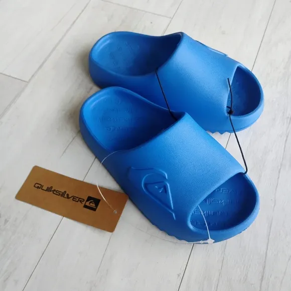 QUIKSILVER NEW Boys Cloudbreak Slides Slip-on Sandals