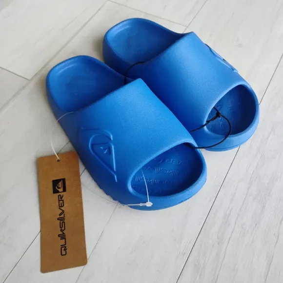 QUIKSILVER NEW Boys Cloudbreak Slides Slip-on Sandals
