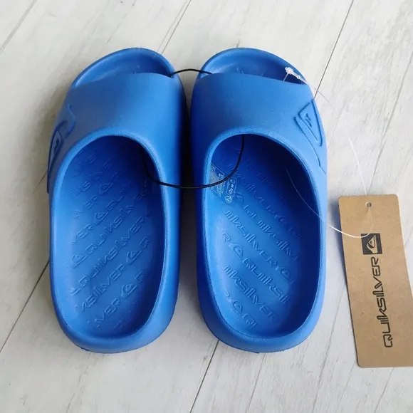 QUIKSILVER NEW Boys Cloudbreak Slides Slip-on Sandals
