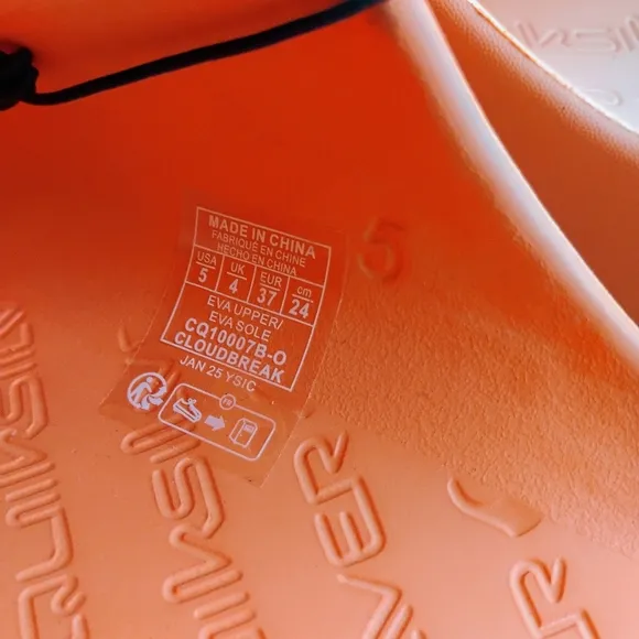 QUIKSILVER NEW Cloud Break Slides Slip-on Sandals