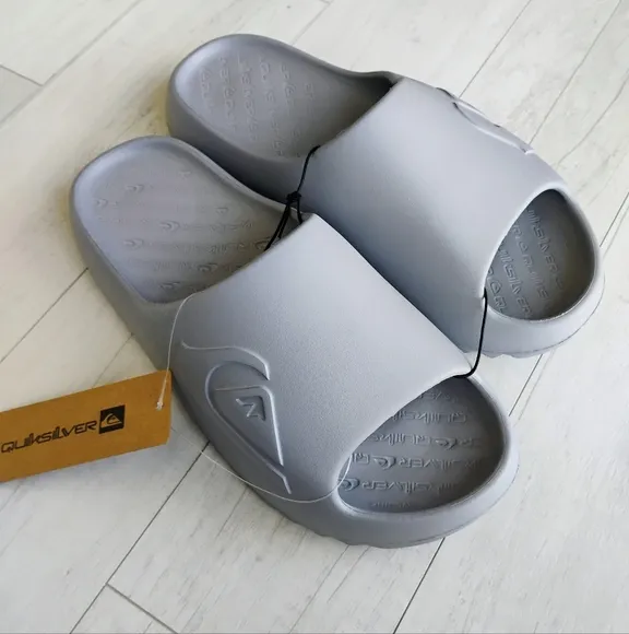 QUIKSILVER NEW Cloudbreak Slides Slip-on Sandals
