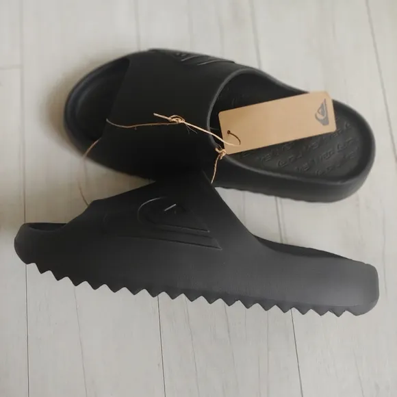 QUIKSILVER NEW mens Cloud Break Slides Slip-On Sandals