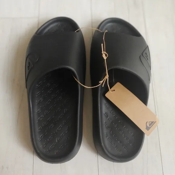 QUIKSILVER NEW mens Cloud Break Slides Slip-On Sandals