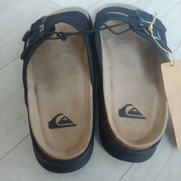 QUIKSILVER NEW mens Embark Deck Double Strap Sandals