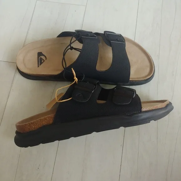 QUIKSILVER NEW mens Embark Deck Double Strap Sandals