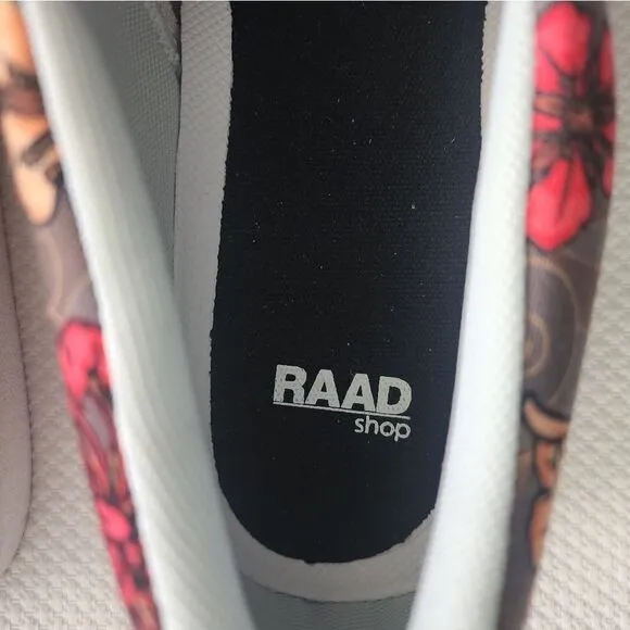 RAAD Japanese Dragon slip on sneakers