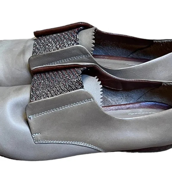 Rachel Comey tan super soft leather slip loafers