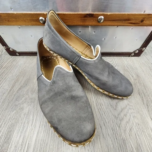 Rafik Galata Leather Loafers Size 10.5