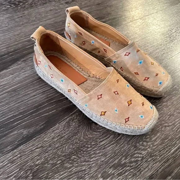 Rag &amp; Bone Adria Embroidered Espadrille Flats