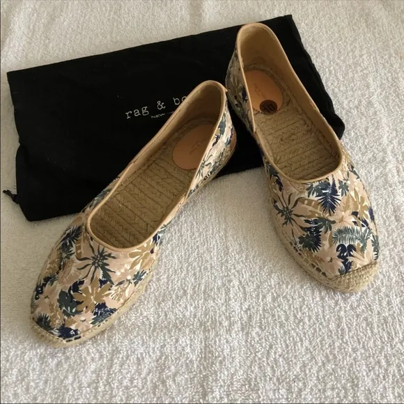 Rag &amp; Bone Georgie Espadrilles Flats