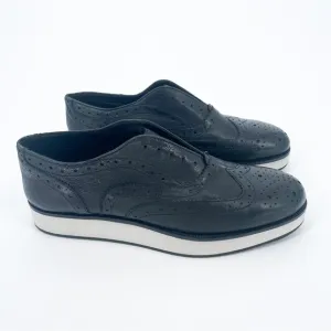 Rag &amp; Bone Meli Brogue Wingtip Oxford Platform Loafers Black Size 36 (US 6)