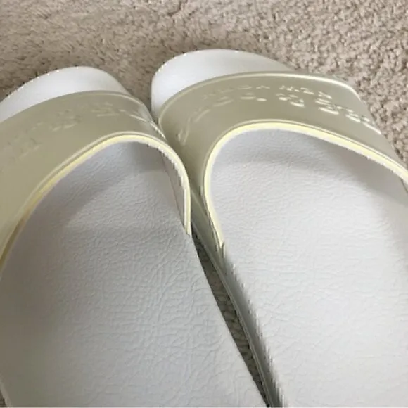 Rag &amp; Bone Pool Slides NIB size 8 / 38 White / off white
