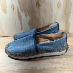 Rag and Bone Denim Espadrille Runner Shoes Women’s Size 7