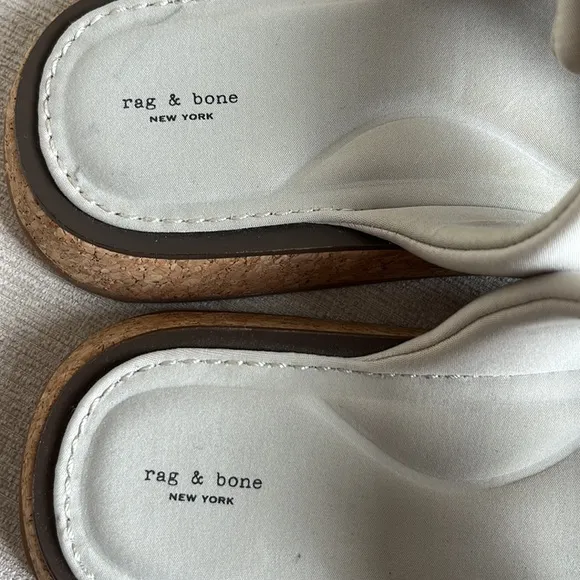 Rag and Bone two strap neoprene slides