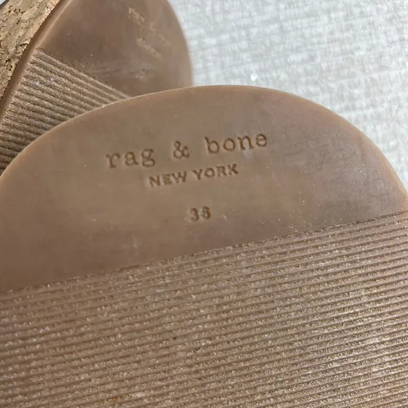Rag and Bone two strap neoprene slides