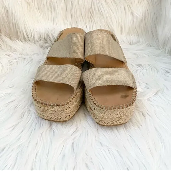 Rag &amp; Bone Tara beige straps espadrille sandal 8.5