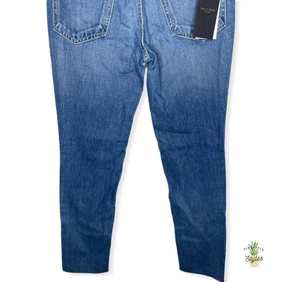RAG &amp; BONE Pamela High Rise Ankle Skinny Jeans
