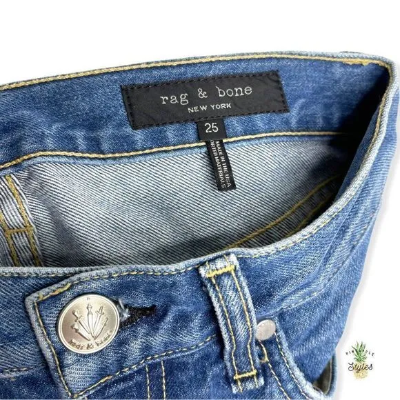 RAG &amp; BONE Pamela High Rise Ankle Skinny Jeans
