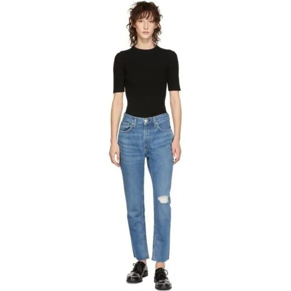 RAG &amp; BONE Pamela High Rise Ankle Skinny Jeans