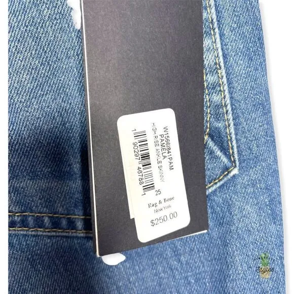 RAG &amp; BONE Pamela High Rise Ankle Skinny Jeans