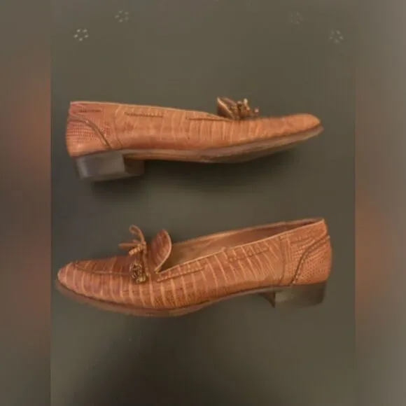 Ralph Lauren | Croc Loafers | 7B